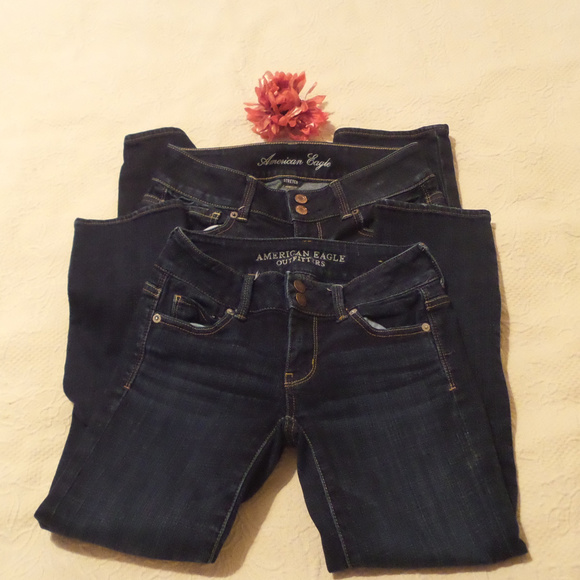 American Eagle Outfitters Denim - Bundle of AE Artist stretch crop & AE Artist Jeans